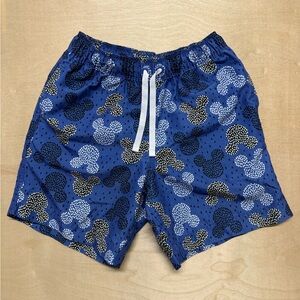 Disney Blue Mickey Mouse Kids Swim Trunks